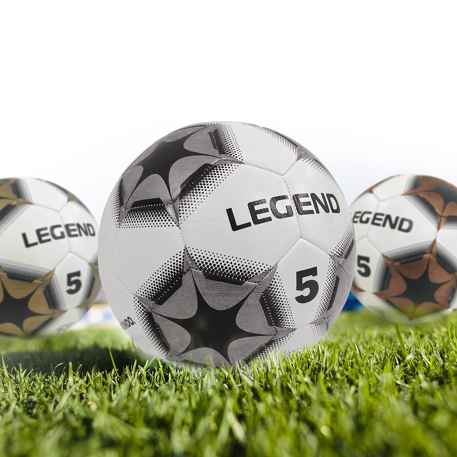 Image secondaire de Mondo Toys - LEGEND Ballon de Football Cousu - Produit Officiel - Taille 5 - 400 grammes - 13989