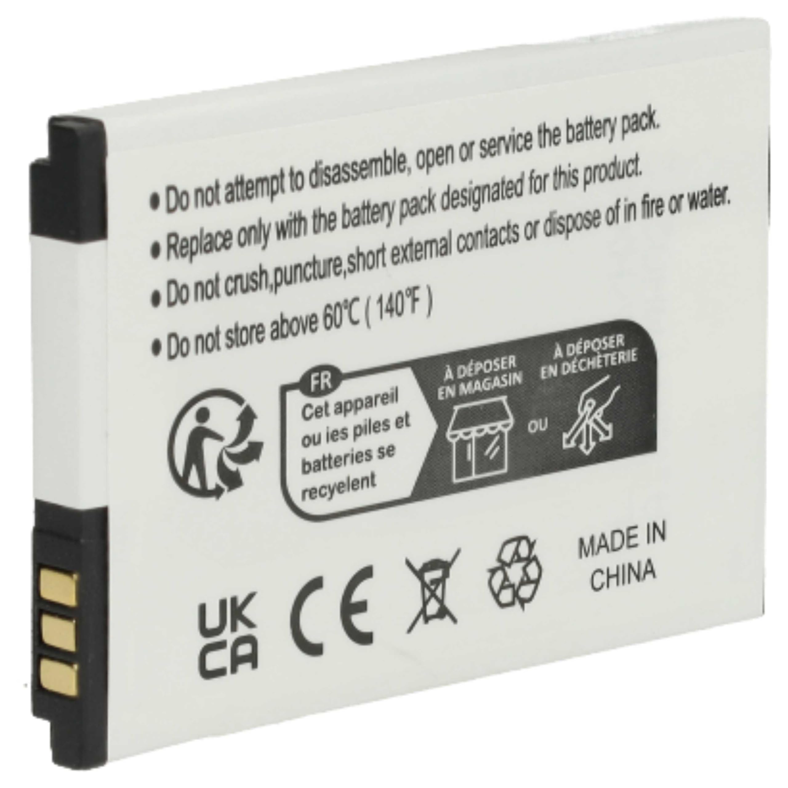 vhbw 5X Akku Ersatz für Siemens V30145-K1310-X445 | für schnurlos Festnetz Telefon (950 mAh, 3,7 V, Li-Ion)