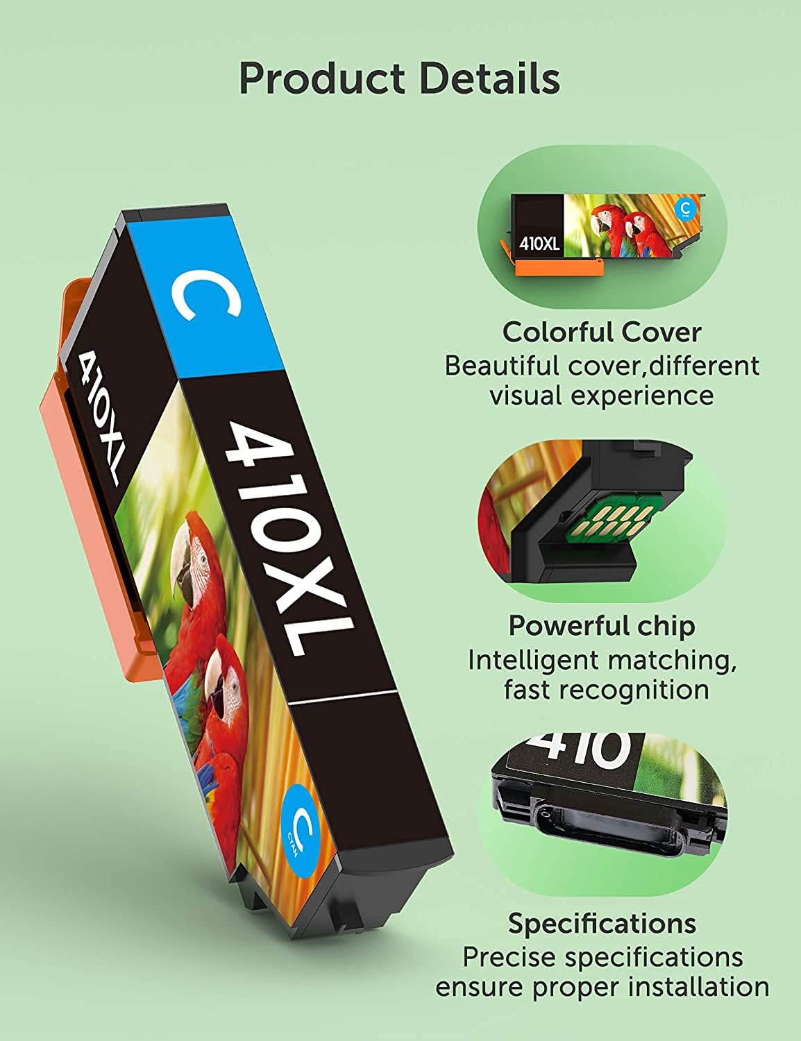 Uр Tо 50% оƒƒ SEOKOK Remanufactured Ink Cartridge Replacement for Epson 410XL 410 XL T410XL to use with Expression XP-630 XP-7100 XP-830 XP-640 XP-530 XP-635 (Black, Cyan, Magenta, Yellow, Photo Black) 5 Pack 40% оƒƒ Dіѕсоunt SEOKOK Remanufactured Ink Cartridge Replacement for Epson 410XL 410 XL T410XL to use with Expression XP-630 XP-7100 XP-830 XP-640 XP-530 XP-635 (Black, Cyan, Magenta, Yellow, Photo Black) 5 Pack