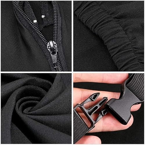 Miniatura 2 de LUCOJET Funda para silla de oficina para videojuegos, elástica, lavable, antipolvo, para sillón, silla giratoria, silla de juegos, silla de jefe de