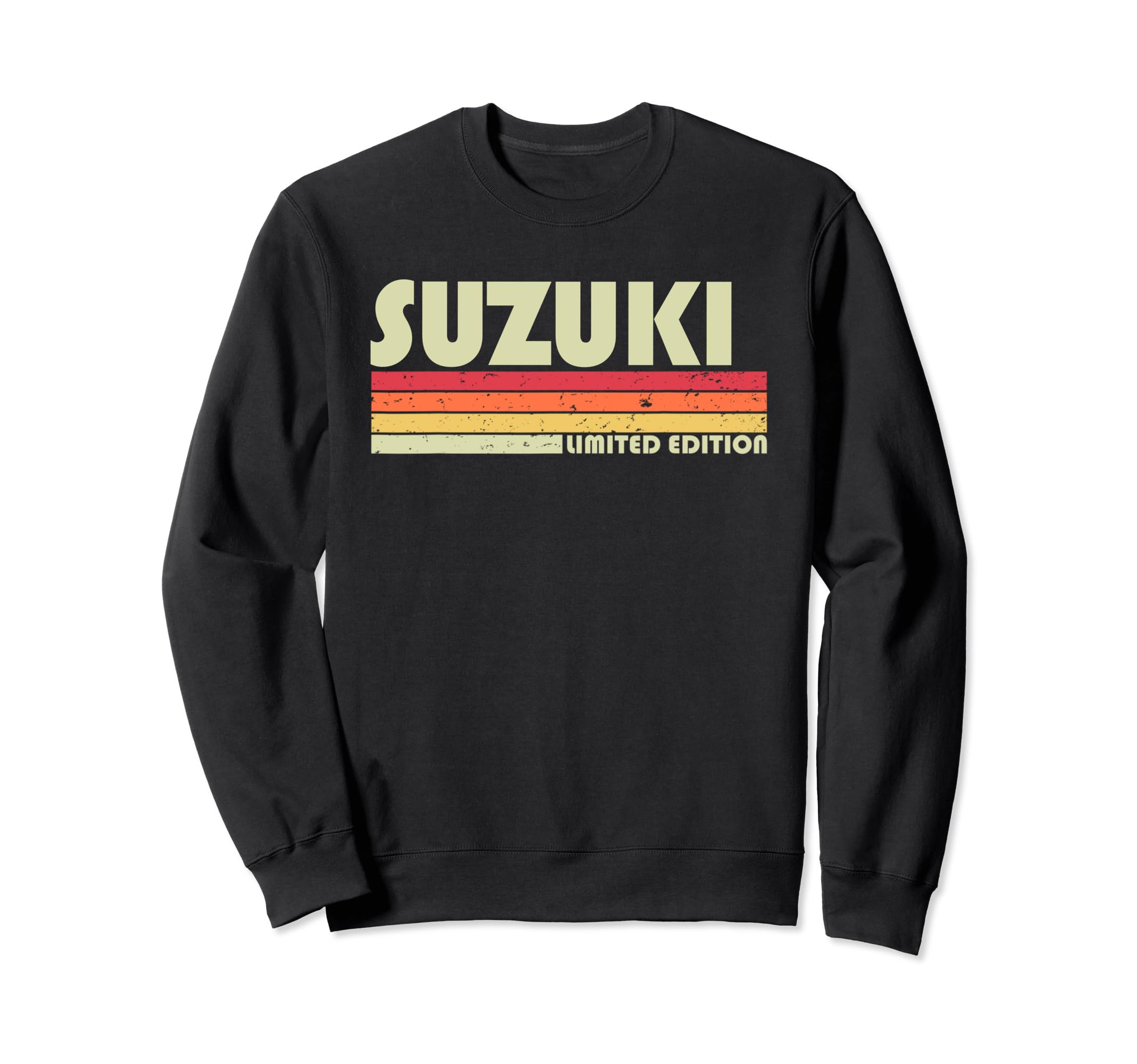 Suzuki Japanese Name ClothingSuzuki Retro Vintage Japanese Name Sweatshirt