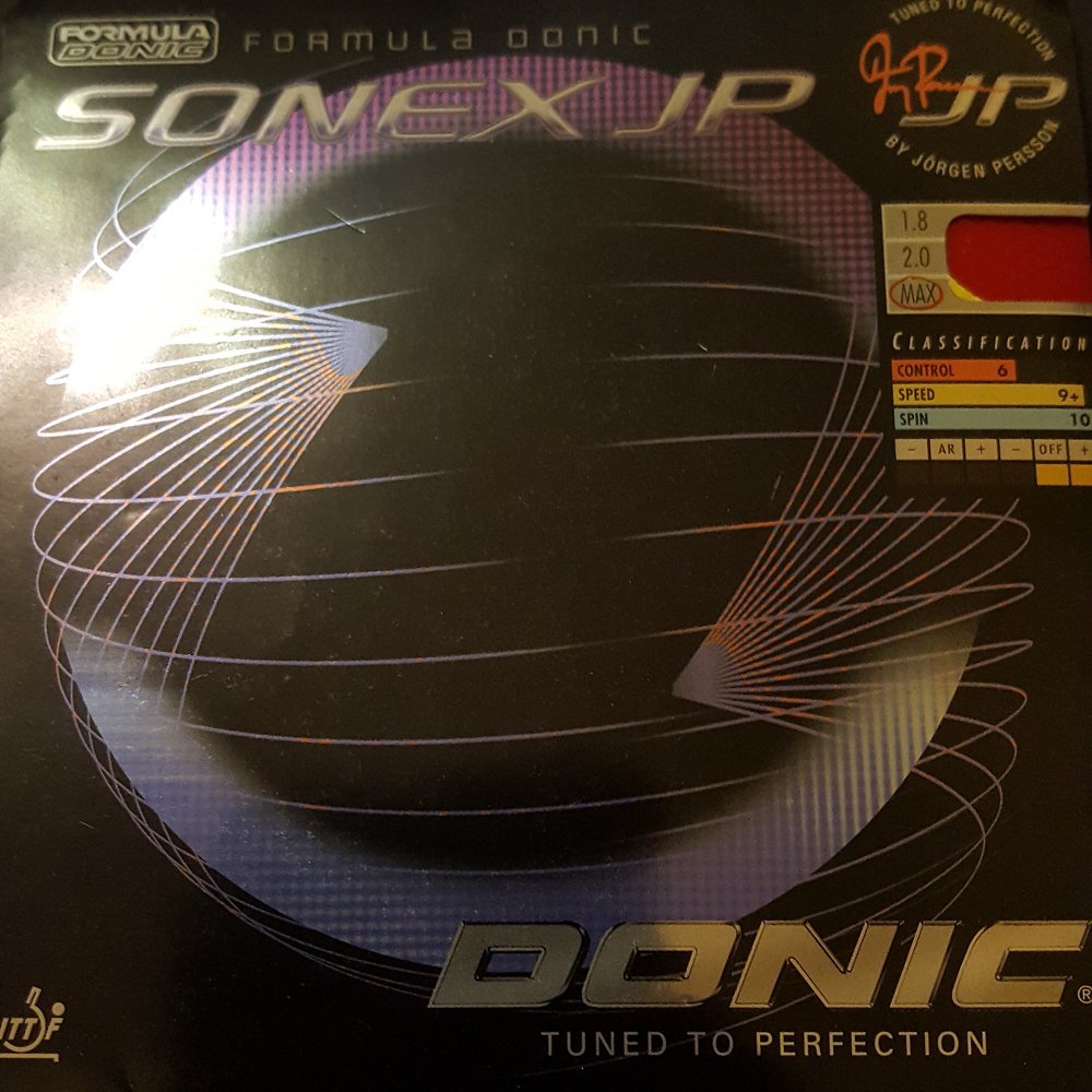 Buy Donic Sonex Jp Max Table Tennis Rubber (Red/Black) Online at Low