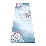 nuveti Yoga Mat Print Extra Thick TPE Non Slip Fitness Exercise Mat with Carrying Bag,72x24 Extra Thick 6MM Exercise & Workout Mat for Yoga, Pilates Fitness and Floor Exercises