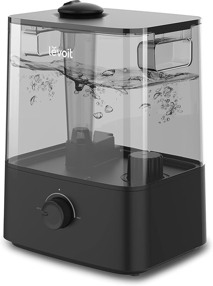LEVOIT Humidifier for Bedroom Large Room, 6L Top Fill Cool Mist Humidifiers Plants, Baby, Lasts