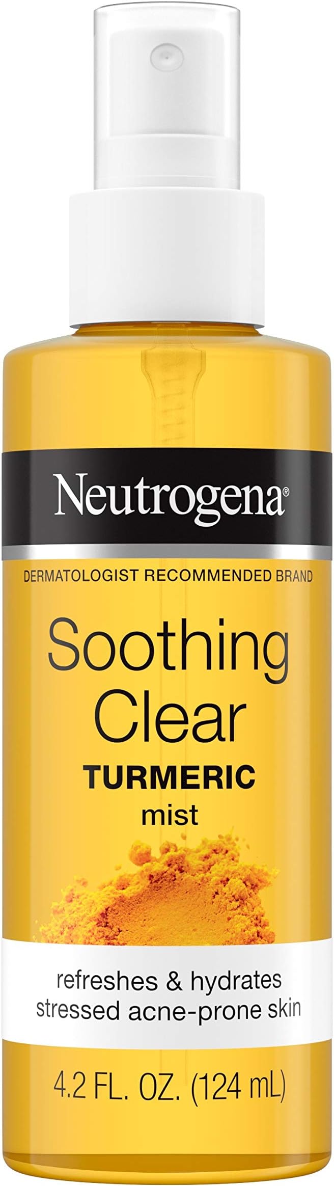 Neutrogena Soothing Clear Turmeric Mist Spray, 4.2 Fl Oz