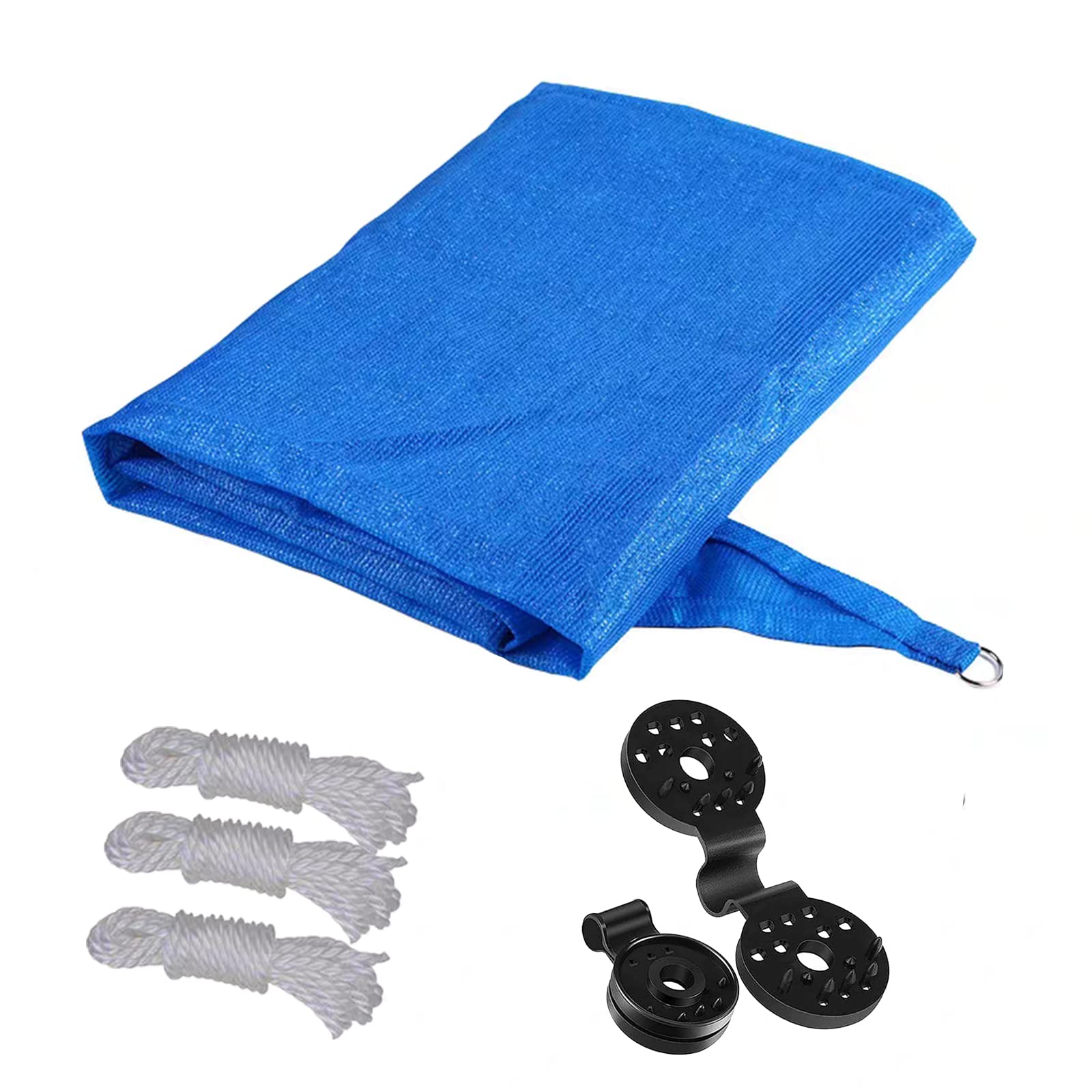 Schattentuch, 80% UV-Block, atmungsaktive Schattenabdeckung mit festem Clip-Bezugsstoff für Blumen, Pflanzen, Terrasse, Rasen, Sonnensegel,3.6 * 3.6 * 3.6m/11.8 * 11.8 * 11.8ft