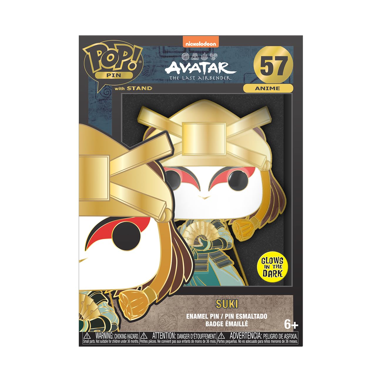 Funkopop Pin Avatar The Last Airbender Suki Glow In Dark