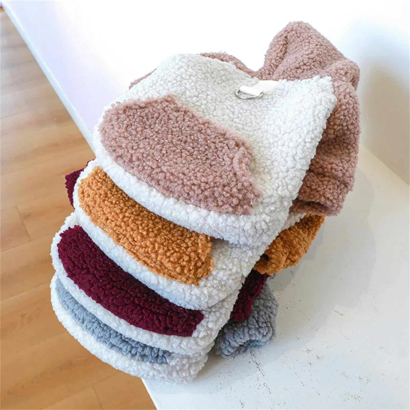 Vestiti per Cani Abiti per Animali Domestici, Felpe Calde, Vestiti per Cani, Forniture per Animali Domestici, Accessori per Animali -Grigio-XL