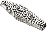 Vista 1 de LQ Industrial Acero inoxidable BBQ Heavy Duty Cool Touch Estufa Fumador Primavera Mango Coil Grip