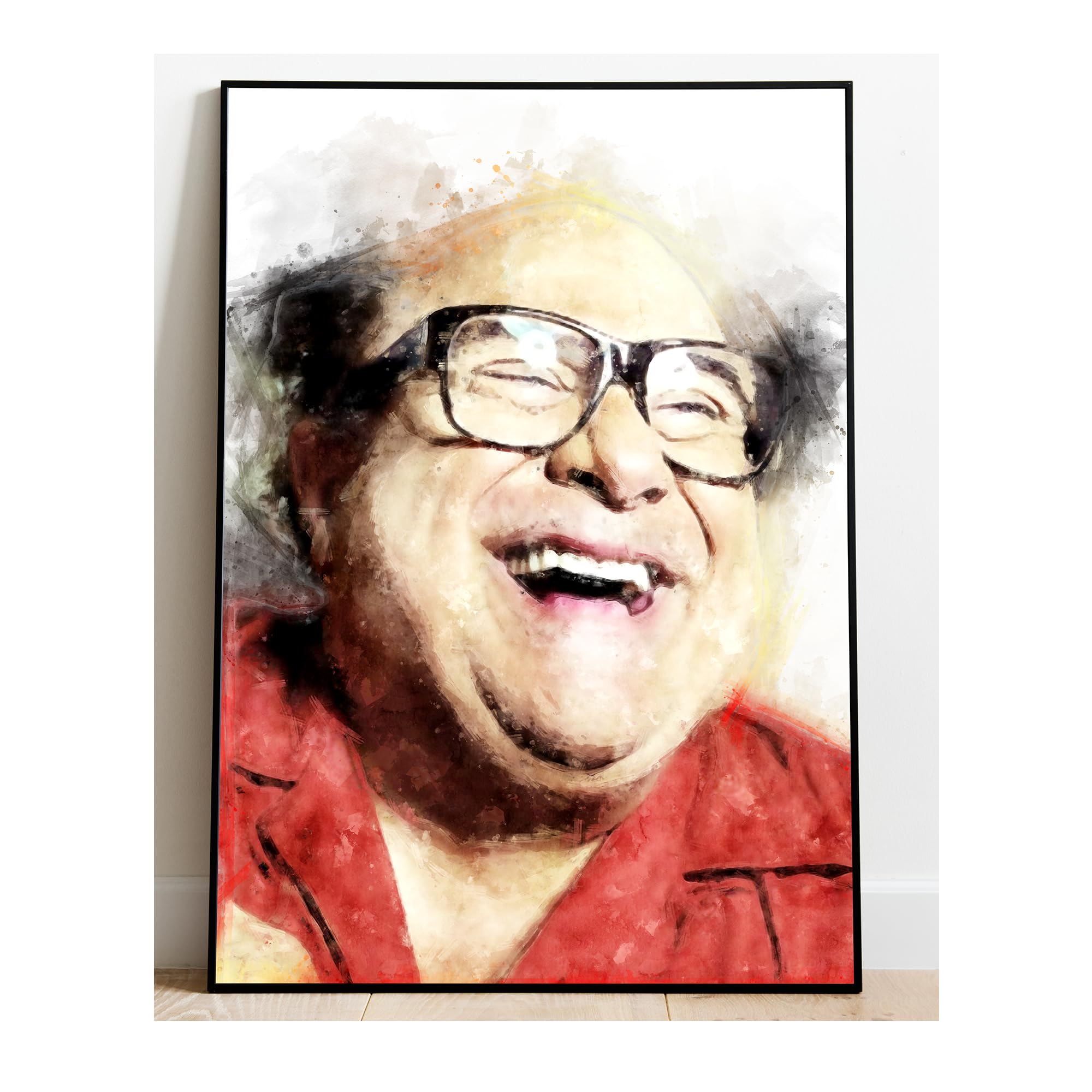 Danny Devito | Its Always Sunny in Philadelphia Print | A5 A4 A3 A2 A1 A0 Original Wall Art Print Poster | IASIP | KING CUPPA | A3