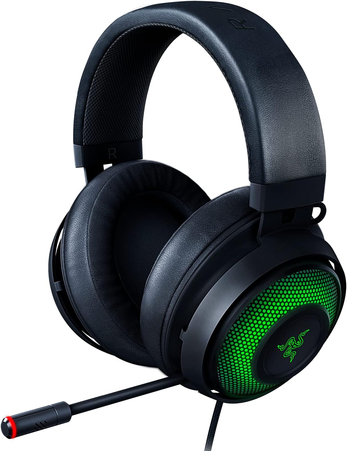 Kraken Ultimate – USB Gaming Headset (Gaming Headphones for PC, PS4 and Switch Dock with Surround Sound, ANC Microphone and RGB Chroma)
