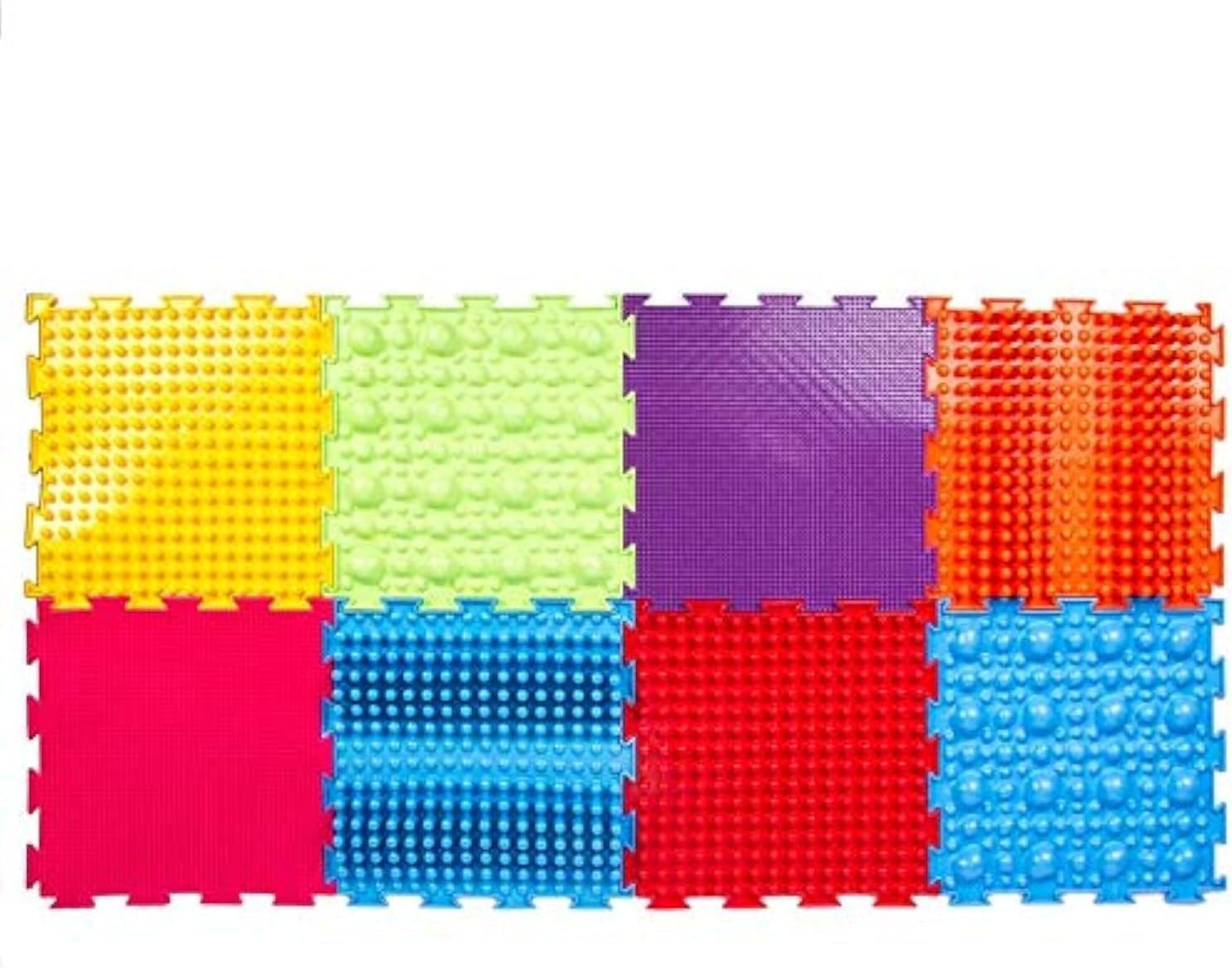 Massage Sensory Mat Module Game Mat for Kids and Adults Orthopedic Massage Puzzle Floor Mat