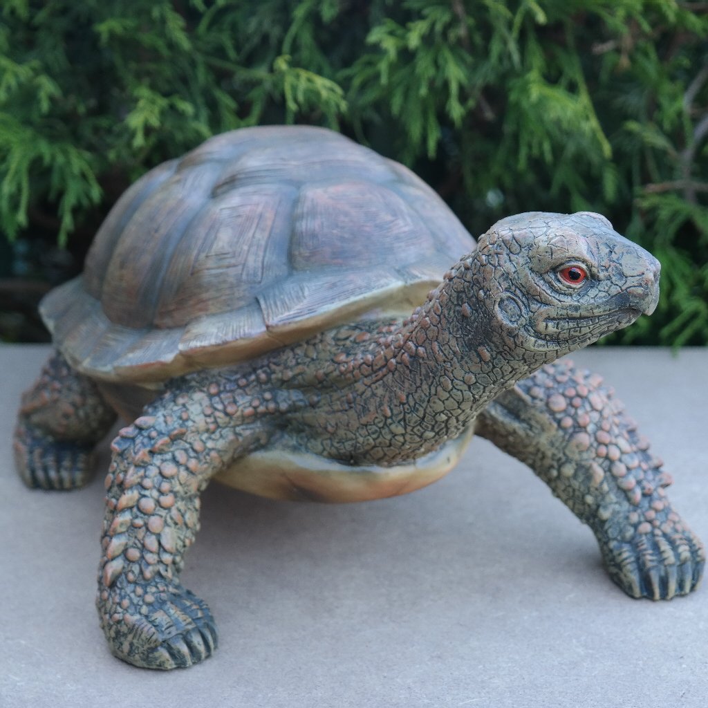 FDSt Dekofigur Schildkröte Tierfigur Gartenfigur wetterfest