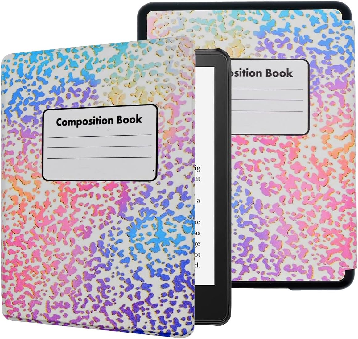 Stand Case for 7"/6.8" Kindle Paperwhite(12th/11th Generation-2024/2021) and Kindle Colorsoft Signature Edition, Book Lovers Gifts Hand Strap Sleeve Cover for Kindle Paperwhite 2024