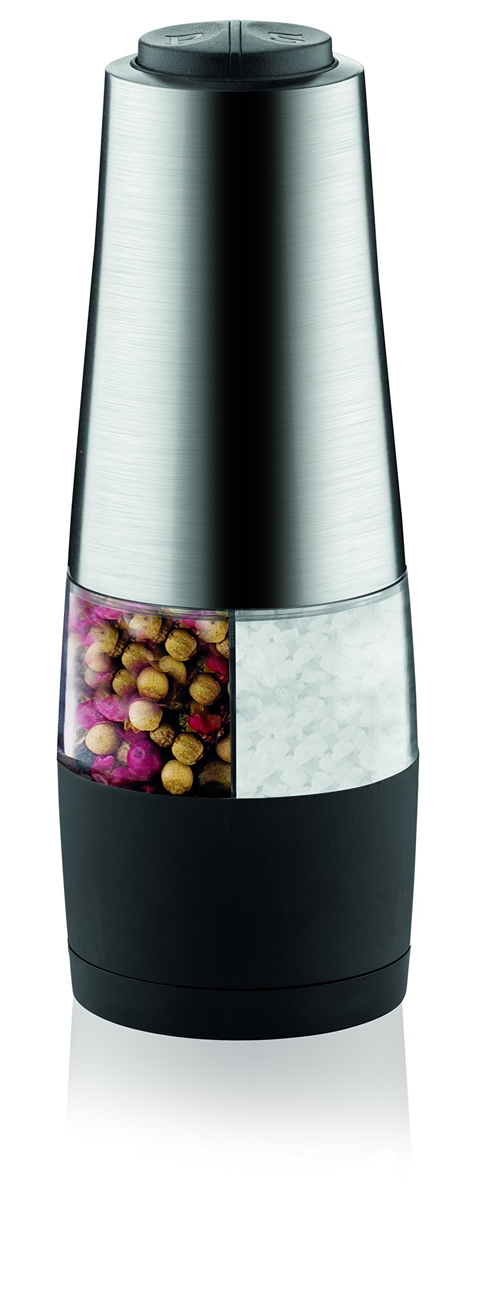 TescomaElectric Pepper/Salt Mill, 2 in 1 President, Assorted, 9.1 x 9.1 x 21 cm