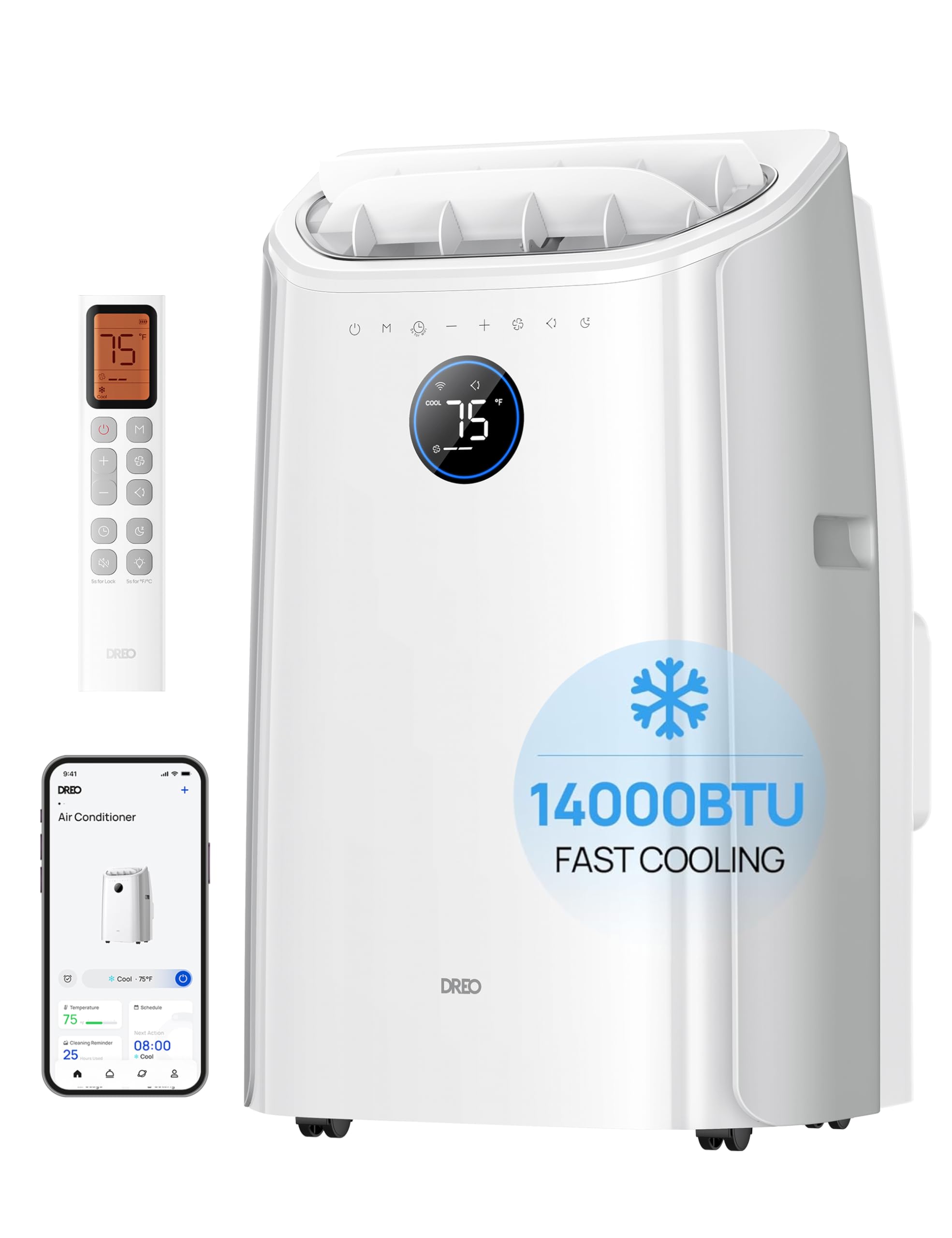 DREO Portable Air Conditioner 516S front view
