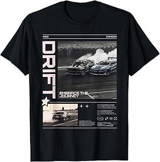 Cool Retro Vintage Japanese JDM Tokyo Japan Drift Race Car T-Shirt OEKO-TEX STANDARD 100