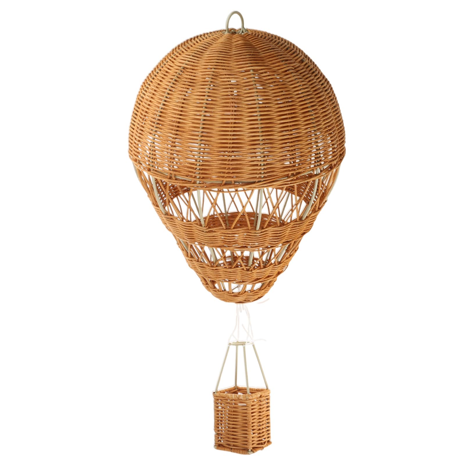 Kalttoy Rattan Balloon Ornament Basket Pendant for Birthday and Graduation Parties Perfect for Home Hot Air Balloon