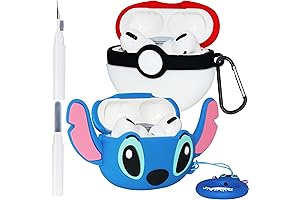 Cute Airpods Pro Case with Pokeball Charm