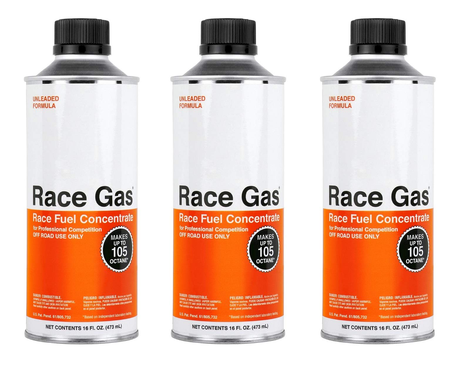 krovena 100016 Case of 3 16 Ounce Premium Race Fuel Concentrate IncreasesF