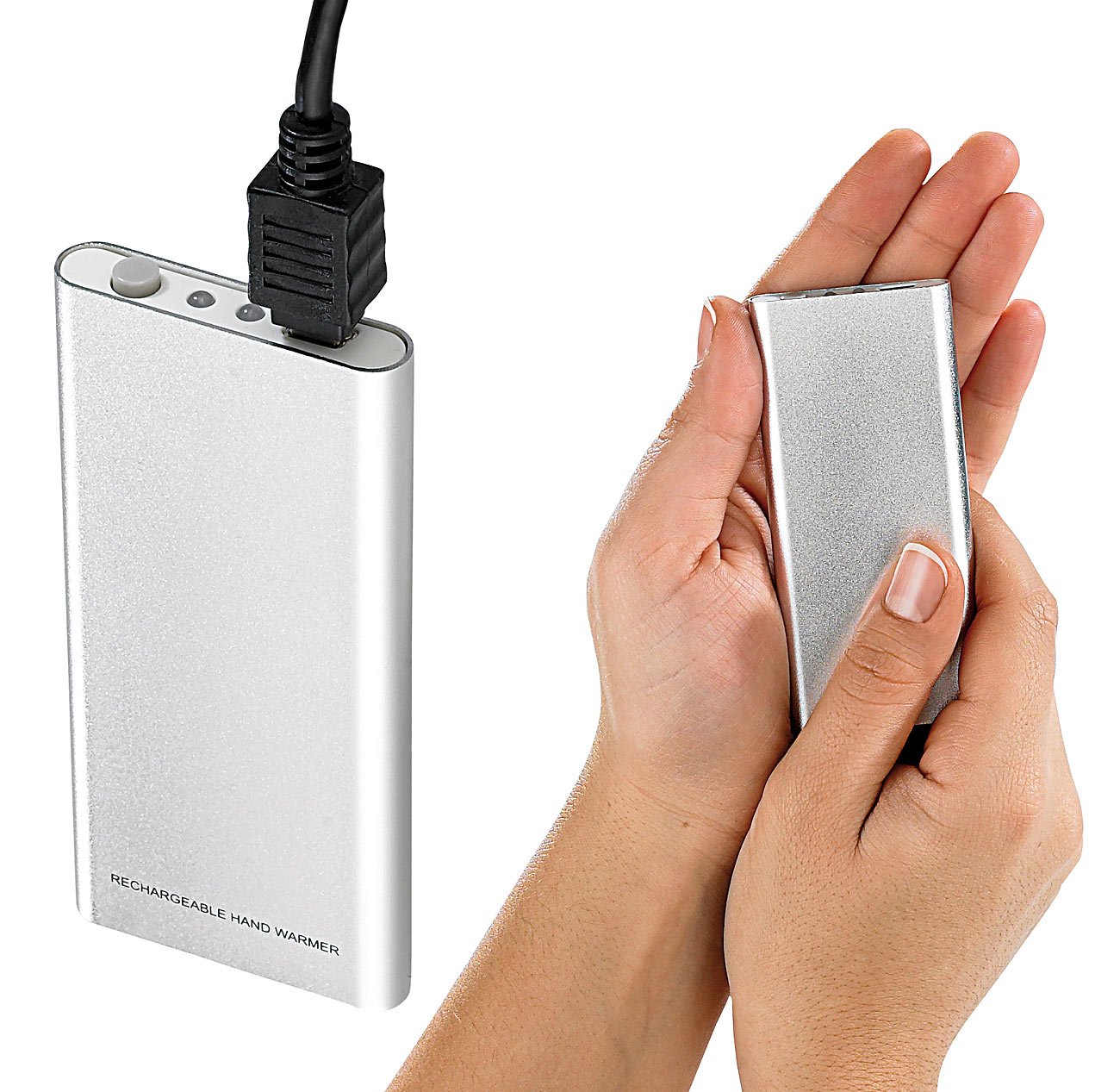 infactory USB Heizung: Aufladbarer Handwärmer mit USB-Ladefunktion Fashion