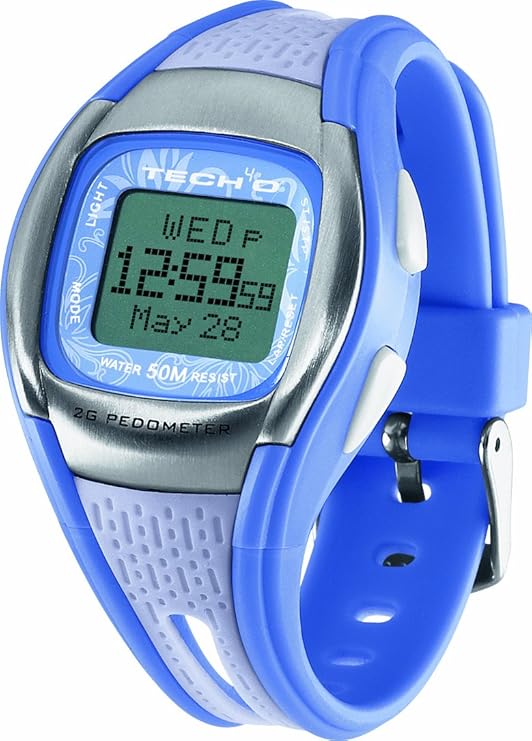 Tech4o Accelerator Women's Fitness Watch (Periwinkle