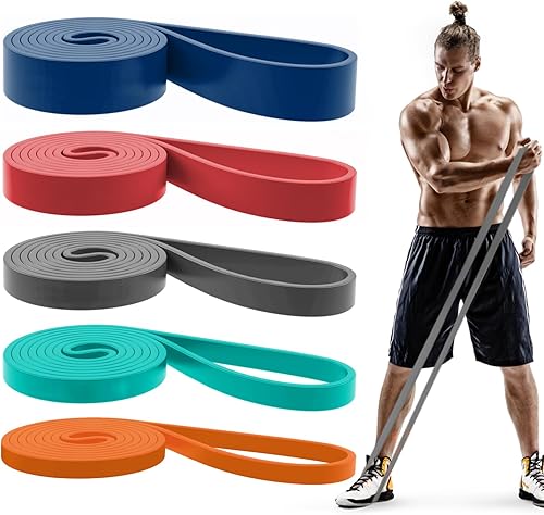 Miniatura 7 de Pull Up Bands, Resistance Bands, Pull Up Assistance Bands Set for Men & Women, Exercise Workout Bands for Working Out, Body Stretching, Physical