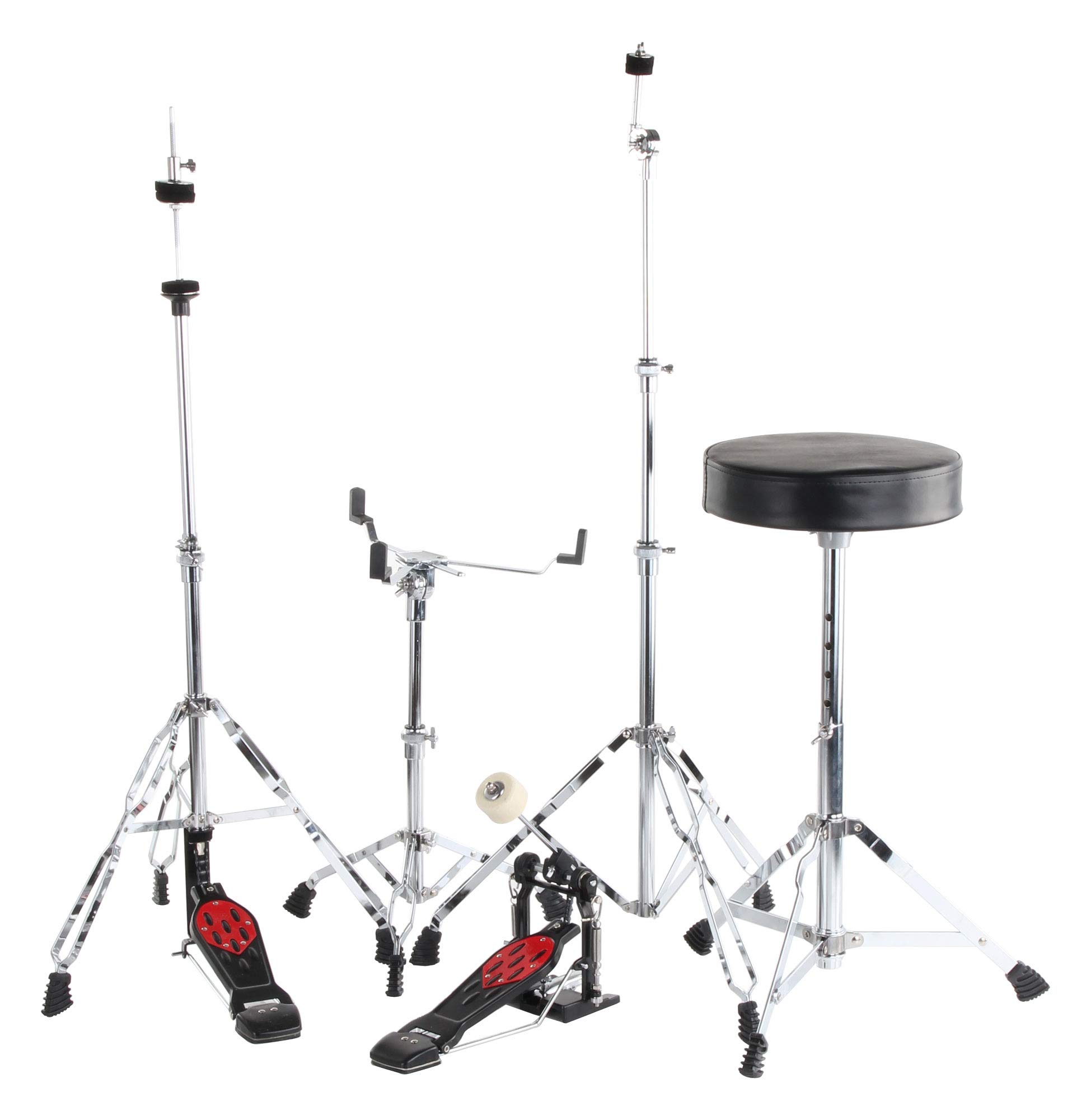XDrum Semi 22" Standard Schlagzeug Satin Purple Sparkle - 22" BD, 12" TT, 13" TT, 16" FT, 14" SD - inkl. Schule - Lila