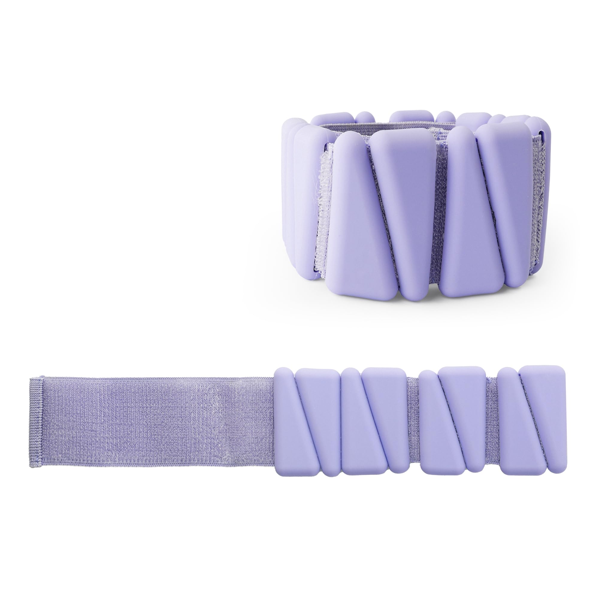 Juego de 2 pesas de silicona, pesas para muñeca y tobillo, para fitness y correr, peso del pie con tejido transpirable, peso ajustable, yoga, boxeo, pilates