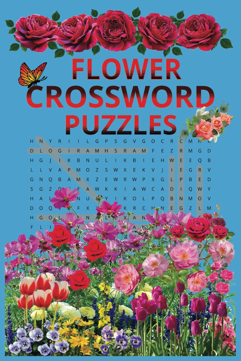 Flower Crossword Puzzles: A Fun and Relaxing Brain-Boosting Activity for Flower Lovers!