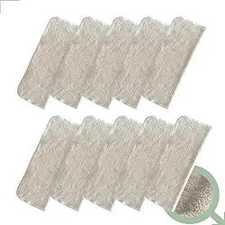 Kit 10 Absorventes De Melton 4 Camadas P/Fralda Ecológica