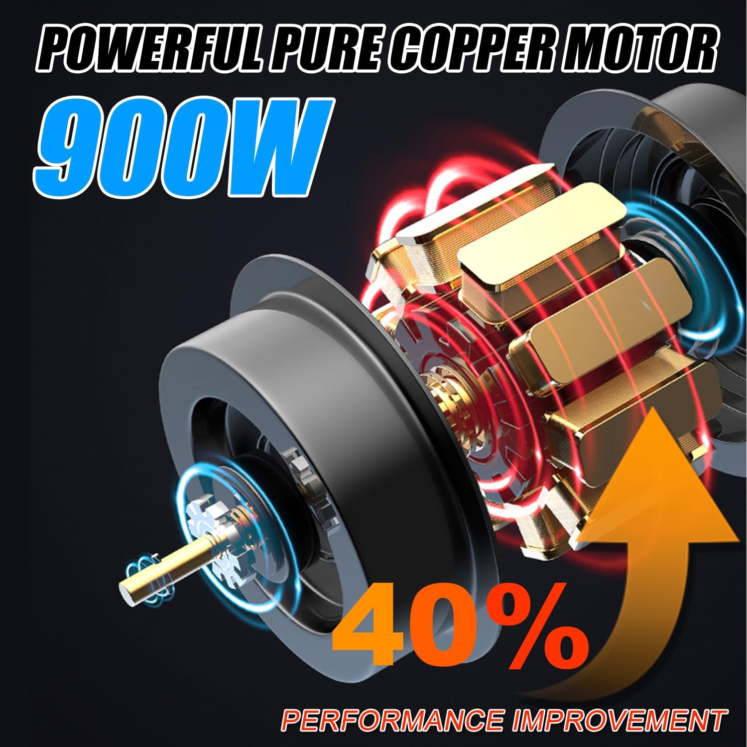 Electric Weed Wacker Cordless Battery Powered, Weed Cordless Eater with 2X 21V/4.0Ah Battery Operated & Wheels 3 Types Blades, 3 in 1 Stringless Grass Trimmer/Edger/Brush Cutter for Garden Yard Lawn - Image 6