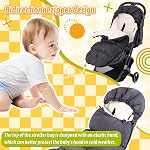 Waterproof &Thicken Universal Stroller Cover Winter,Stroller Footmuff Bunting Bag for Warm Strollers Muff,Stroller Accessories for Baby Sleeping Bag Winter Stroller Blanket