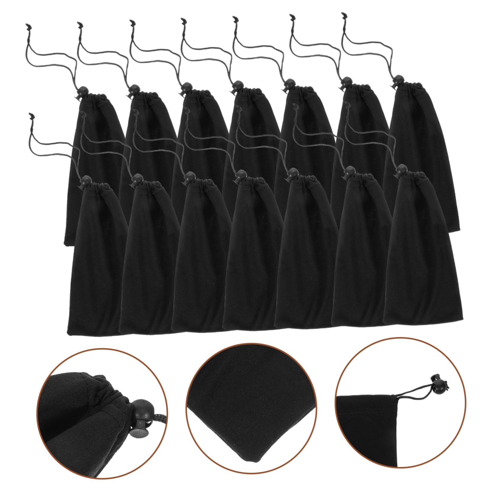 LIFKOME Aufbewahrungstasche Für Sonnenbrillen Sonnenbrillenschutzbeutel Aufbewahrungstasche Für Brillen Harte Brillenabdeckung Brillenschutztaschen Black Superfeine Faser