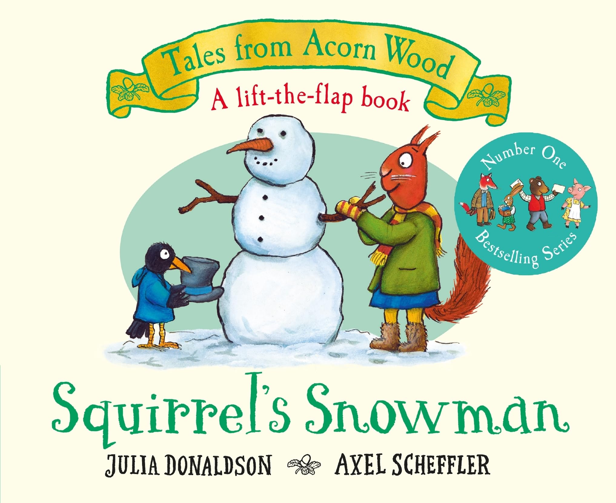 Squirrel's Snowman: A Christmas Lift-the-Flap Story: 6 (Tales From Acorn Wood, 6) Board book – 28 Oct. 2021