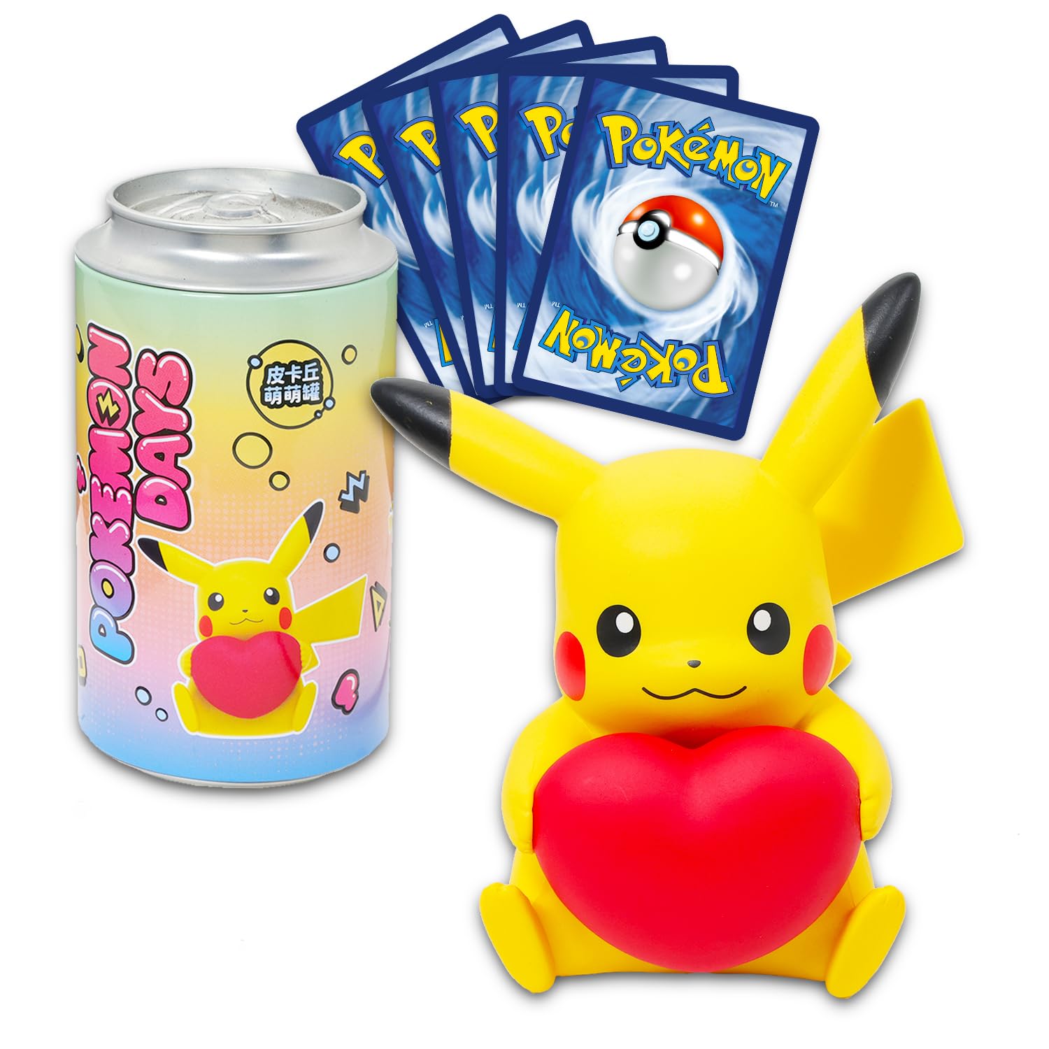 Pokemon Blind Box Set - Bundle with Pikachu Mystery Bag Figures Plus Pokemon Cards for Kids and Collectors | Styles May Vary