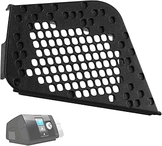 Filter Side Cover Compatible with Resmed AirSense 10 - AirStart 10, AirCurve 10 for CPAP/Autoset/VPAP Machines, Replace for 19729 (1 Pack Black)