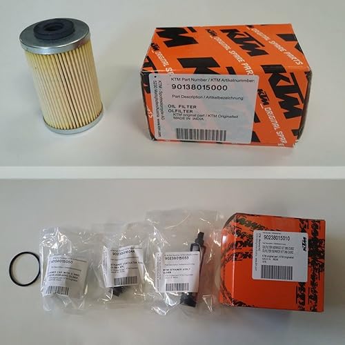 Miniatura 3 de NUEVO Servicio de KTM Filtro de aceite kit 201420152016RC 390DUKE 90238015010por KTM