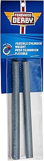 Pinewood Derby Flexible Composite Cylinder Weight