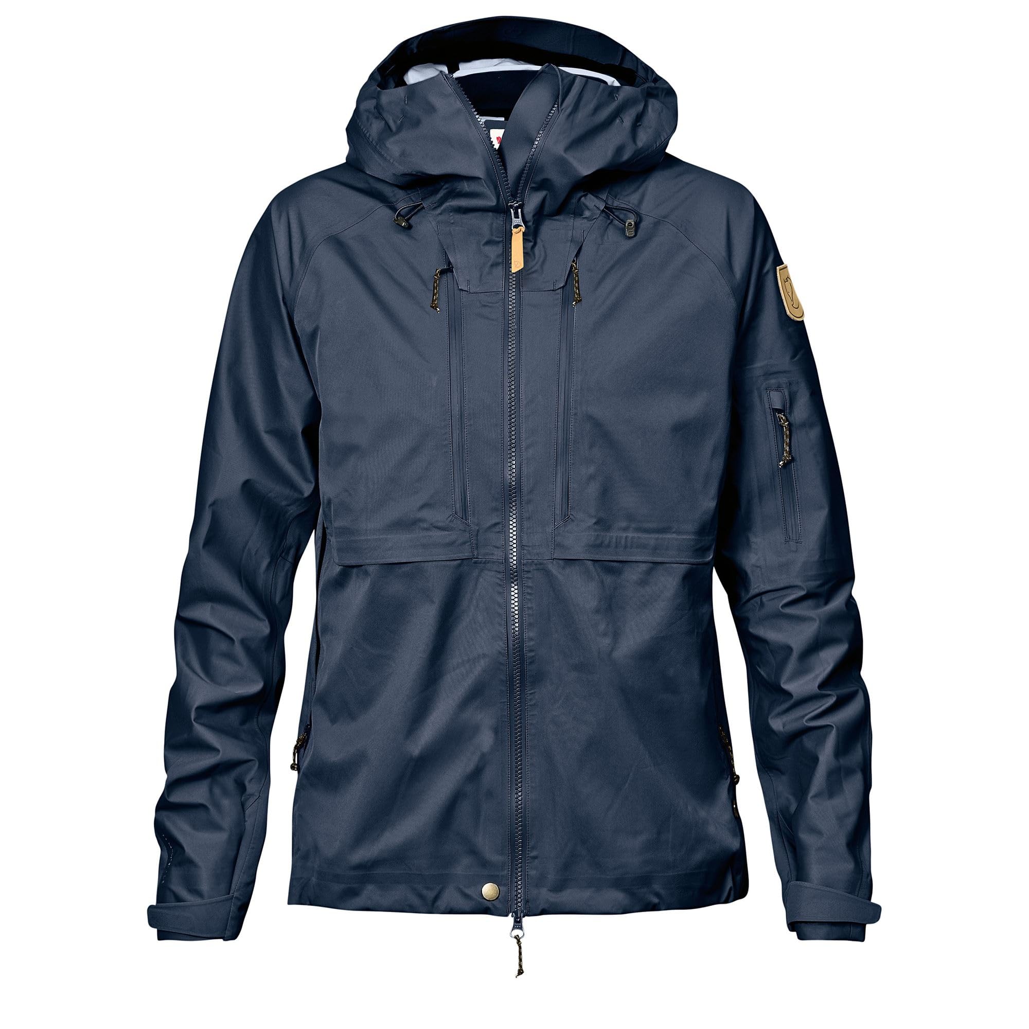 FjäLlräVen Keb Eco-Shell Jacket W, Giacca Donna, Blu (Dark Navy), L-image
