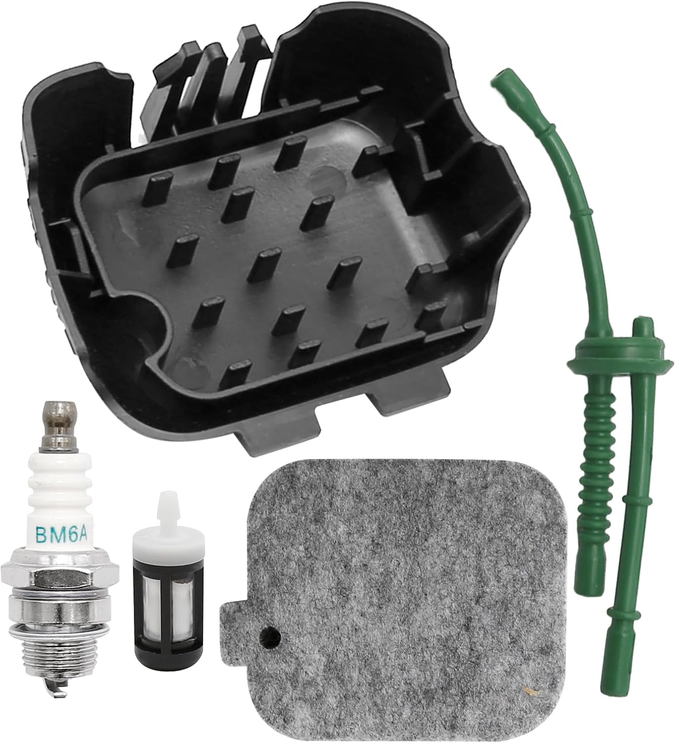 42291201800 Air Filter & Air Filter Cover Replacement for Stihl BG45, BG45C, BG46, BG46DZ, BG46Z, BG55, BG55C Blower, SH55, SH85 Blow-Vac Replace# 4229 120 1800, 4229 141 0501, 42291410501
