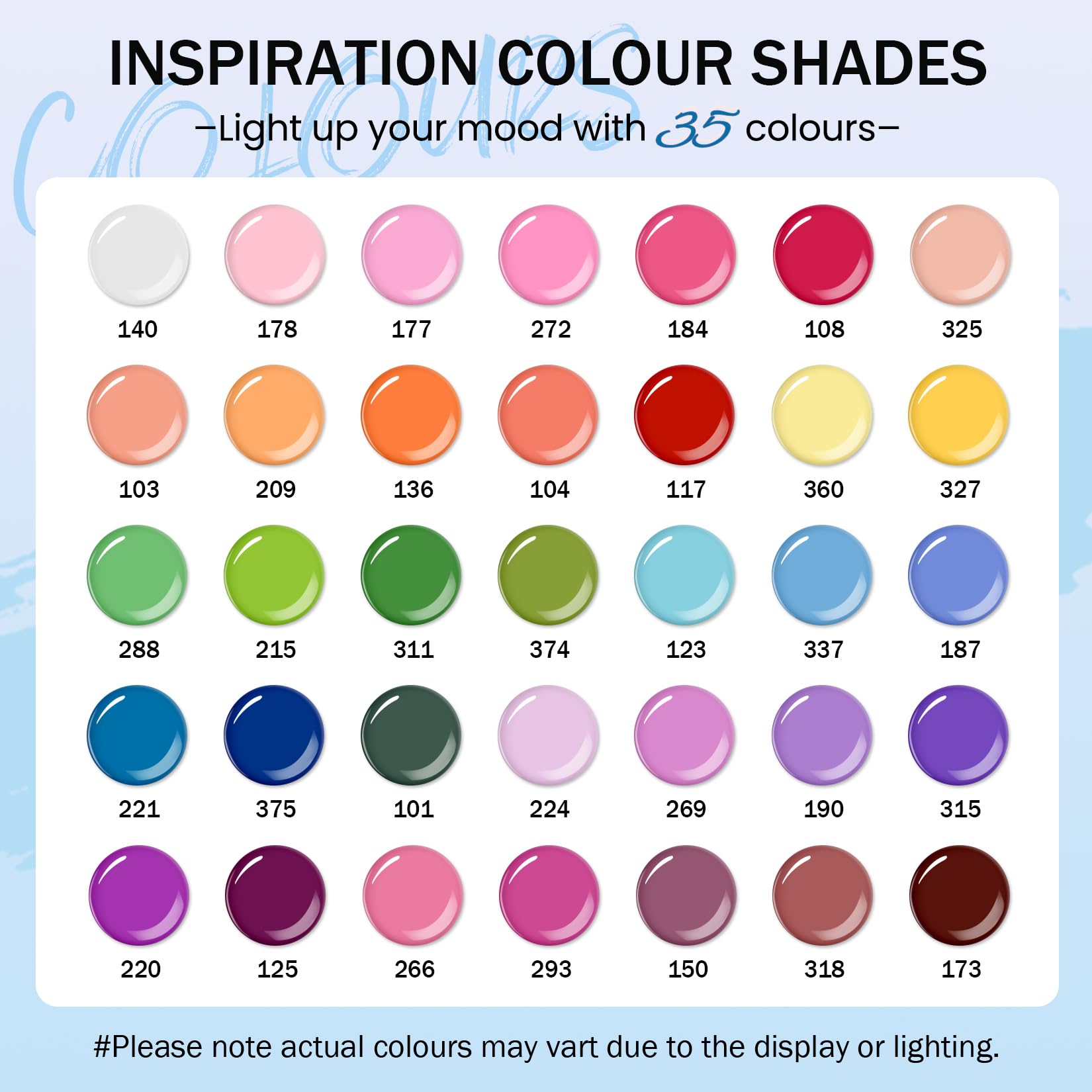 VANREESA 35+5 Gel Nail Polish Set including Drill and Lamp Pastel Gel Polish Nail Kit Spring Summer Colours Gel Nail Kit Complete Manicure Tools Gifts for Women - Image 2