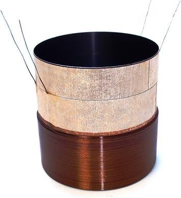 4 "مضخم صوت ملف صوتي - D4 أوم - ألومنيوم أسود 