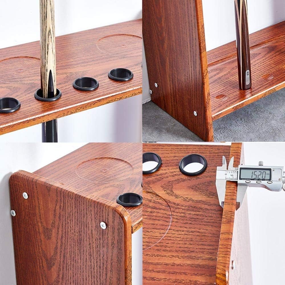 Pool Stick Holder, Pool Cue Rack, Snooker Billiard Cue Rack,Billiard Rod Placement Rack Holds 18 Cues Billiard Supplies For Home School Club