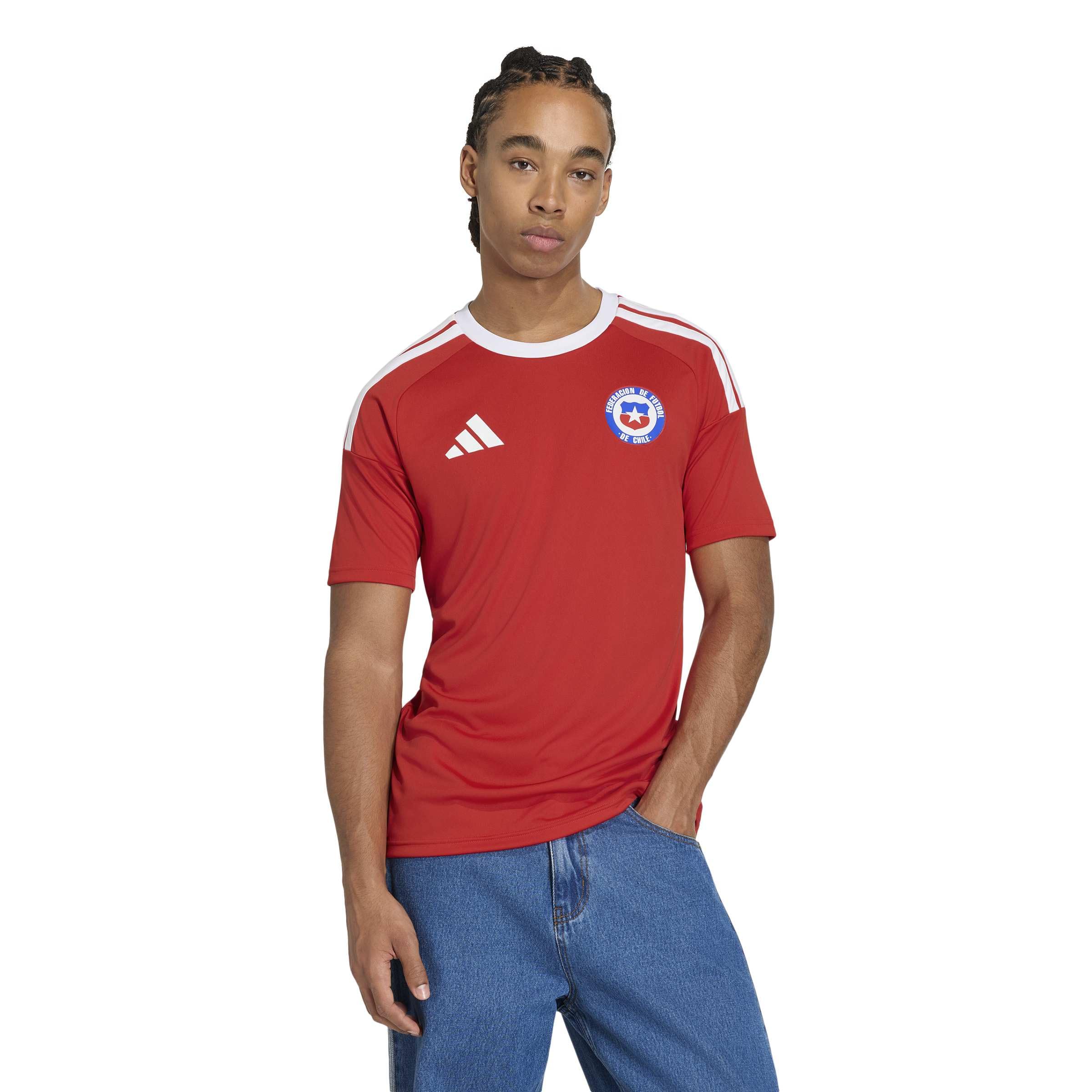 adidas Men's Germany 26 Home Jersey, Red/Chile, XXL