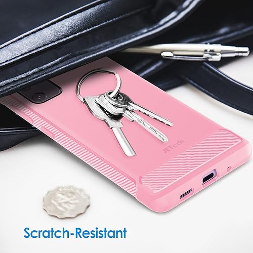 Miniatura 7 de JETech Funda delgada compatible con Samsung Galaxy S20 FE 5G de 6.5 pulgadas, funda delgada para teléfono con absorción de golpes y diseño de fibra