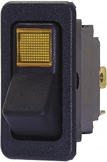 Eaton Rocker Switch, Contact Form: SPST, Number of Connections: 3, Terminals: 0.250