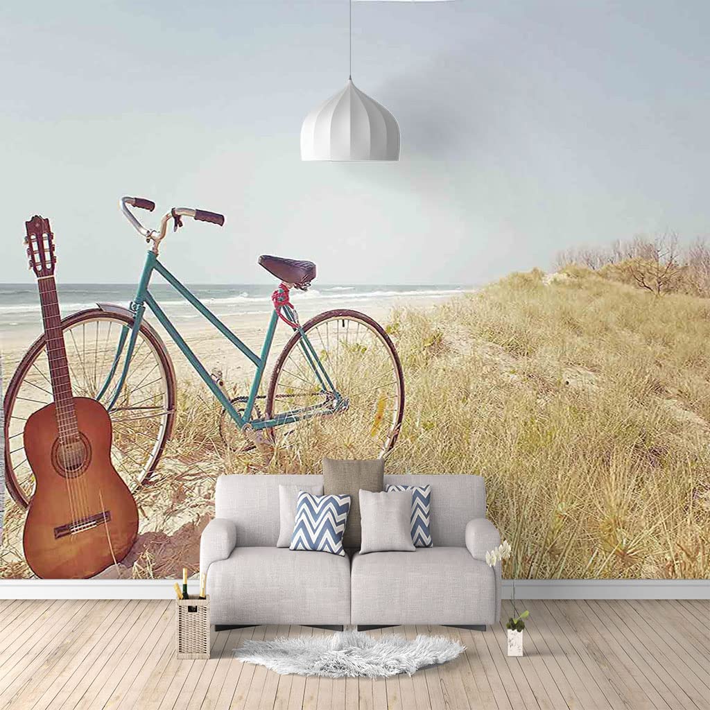 Poster Tableaux Muraux Papier Peint Intissé 3D Panoramique Salon XXL Bicyclette