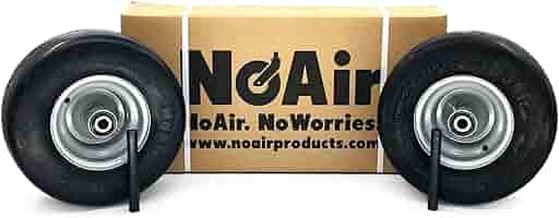 Amazon.com: NoAir® (2) Flat Free Tire Assemblies 13x6.50-6