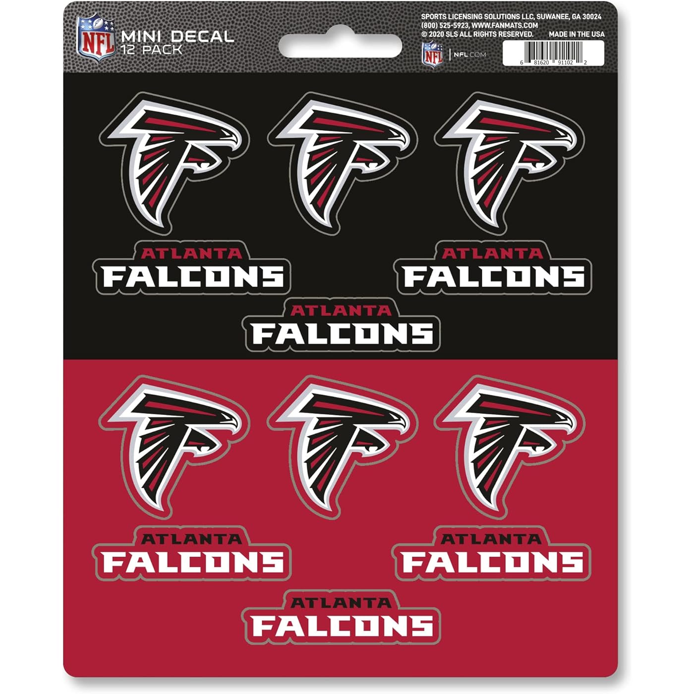 San Francisco 49ers Decal Set Mini 12 Pack